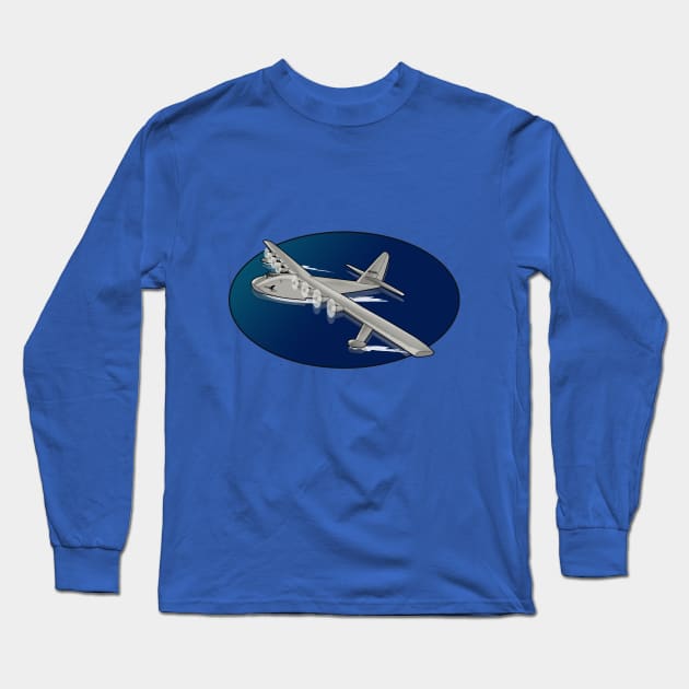 Spruce Goose Long Sleeve T-Shirt by lytebound